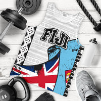 Fiji Special White Men's Tank Top A0 - Polynesian Pride