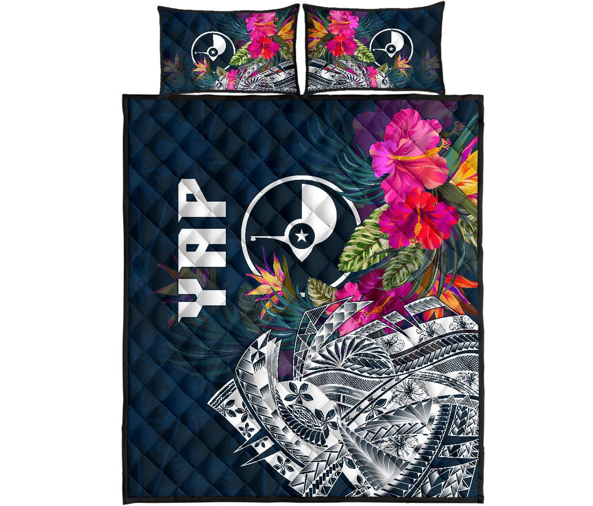 YAP Quilt Bed Set - YAP Summer Vibes - Polynesian Pride
