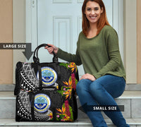 Federated States of Micronesia Travel Bag - Seal Spiral Polynesian Patterns - Polynesian Pride