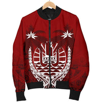 Tahiti Polynesian Coconut Men's Bomber Jacket - Polynesian Pride
