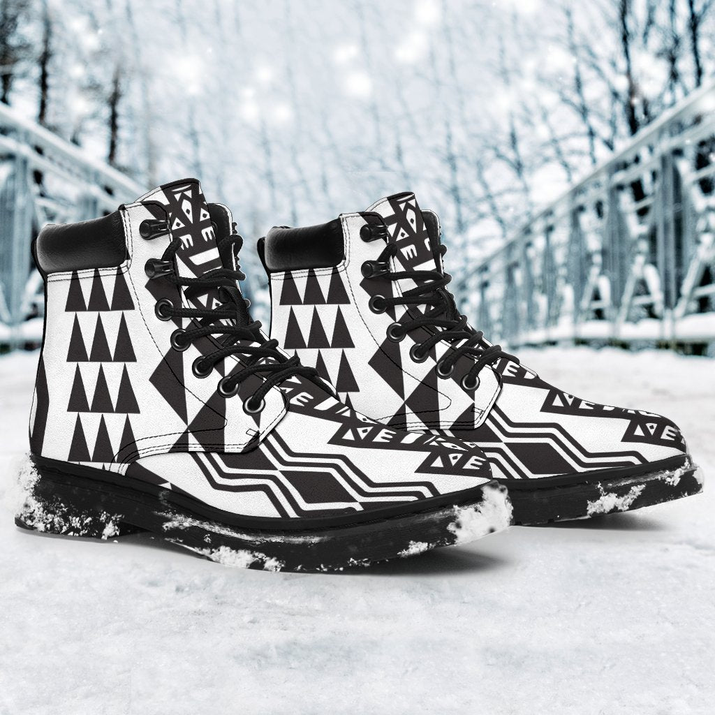 Polynesian 43 Season Boots - Polynesian Pattern - Polynesian Pride