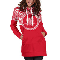 Papua New Guinea Women Hoodie Dress - Papua New Guinea Coat Of Arms Polynesian Flag Color - Polynesian Pride