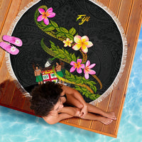 Fiji Beach Blanket - Plumeria Tribal - Polynesian Pride
