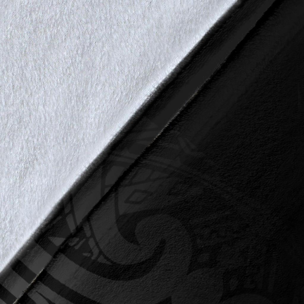 Federated States of Micronesia Premium Blanket - Black Fog Style - Polynesian Pride