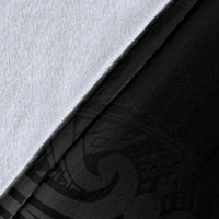 Federated States of Micronesia Premium Blanket - Black Fog Style - Polynesian Pride