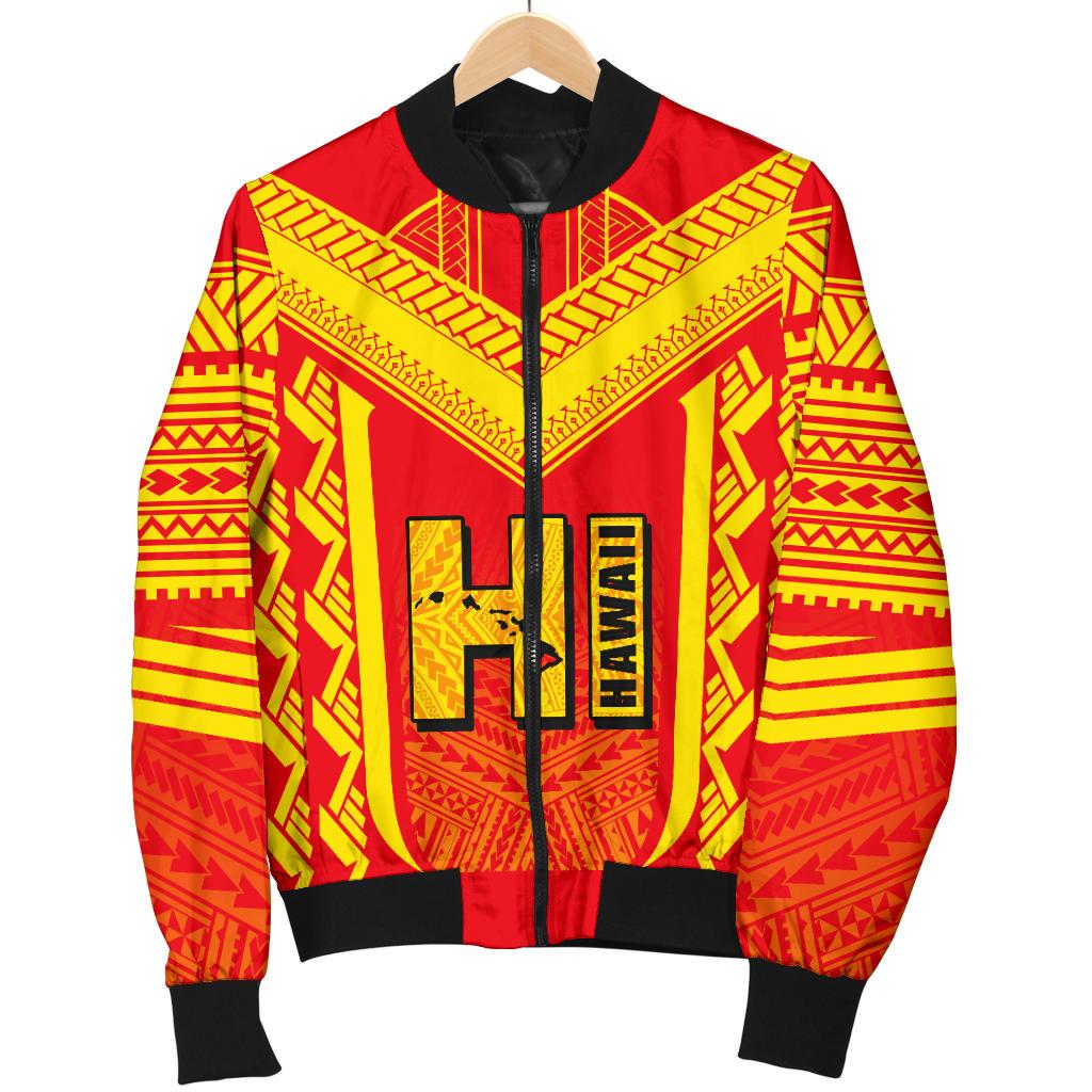Hawaiian Kanaka Polynesian Women's Bomber Jacket Active - Polynesian Pride