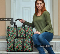 Tropical Monstera Leaf Green Mix Hawaii Travel Bag - Polynesian Pride