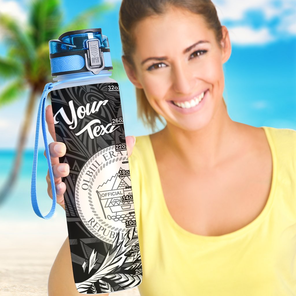 Palau Custom Personalised Hydro Tracking Bottle - Wings Style - Polynesian Pride