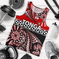 Tonga Men Tank Top Polynesian Tattoo Tongan Tapa - Polynesian Pride