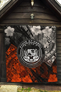 Polynesian Hawaii Premium Quilt - Vintage Polynesian Style - Polynesian Pride