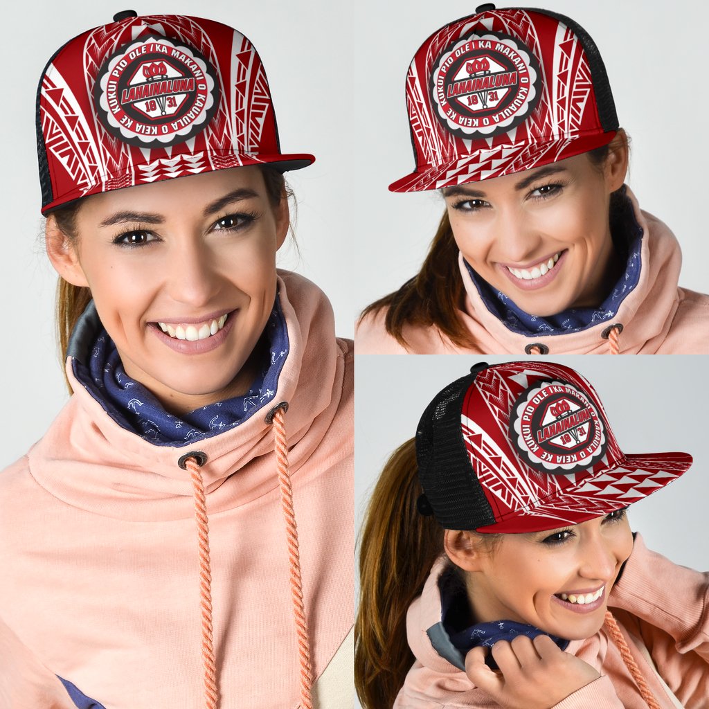 Hawaii - Lahainaluna High Trucker Hat - AH - Polynesian Pride