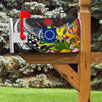 Cook Islands Mailbox Cover - Tropical Flowers Style - Polynesian Pride