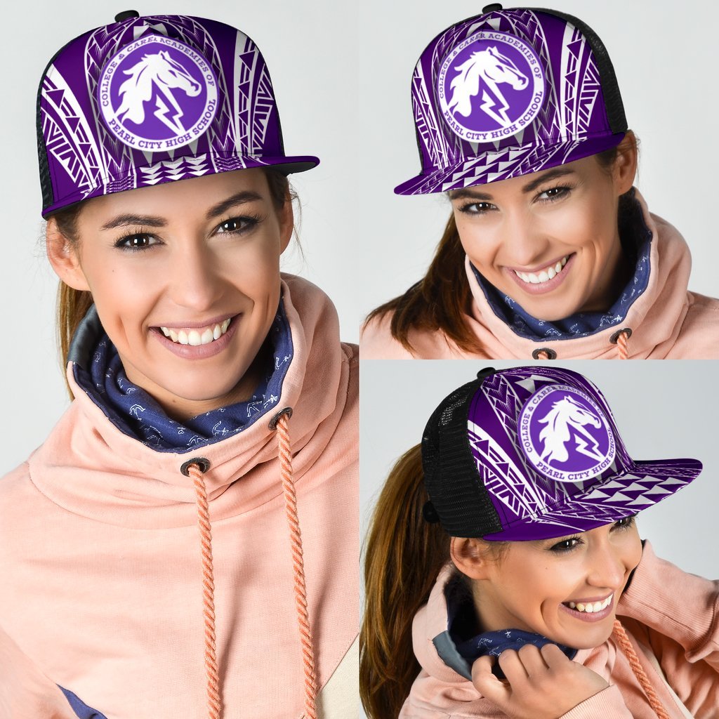 Hawaii - Pearl City High Trucker Hat - AH - Polynesian Pride