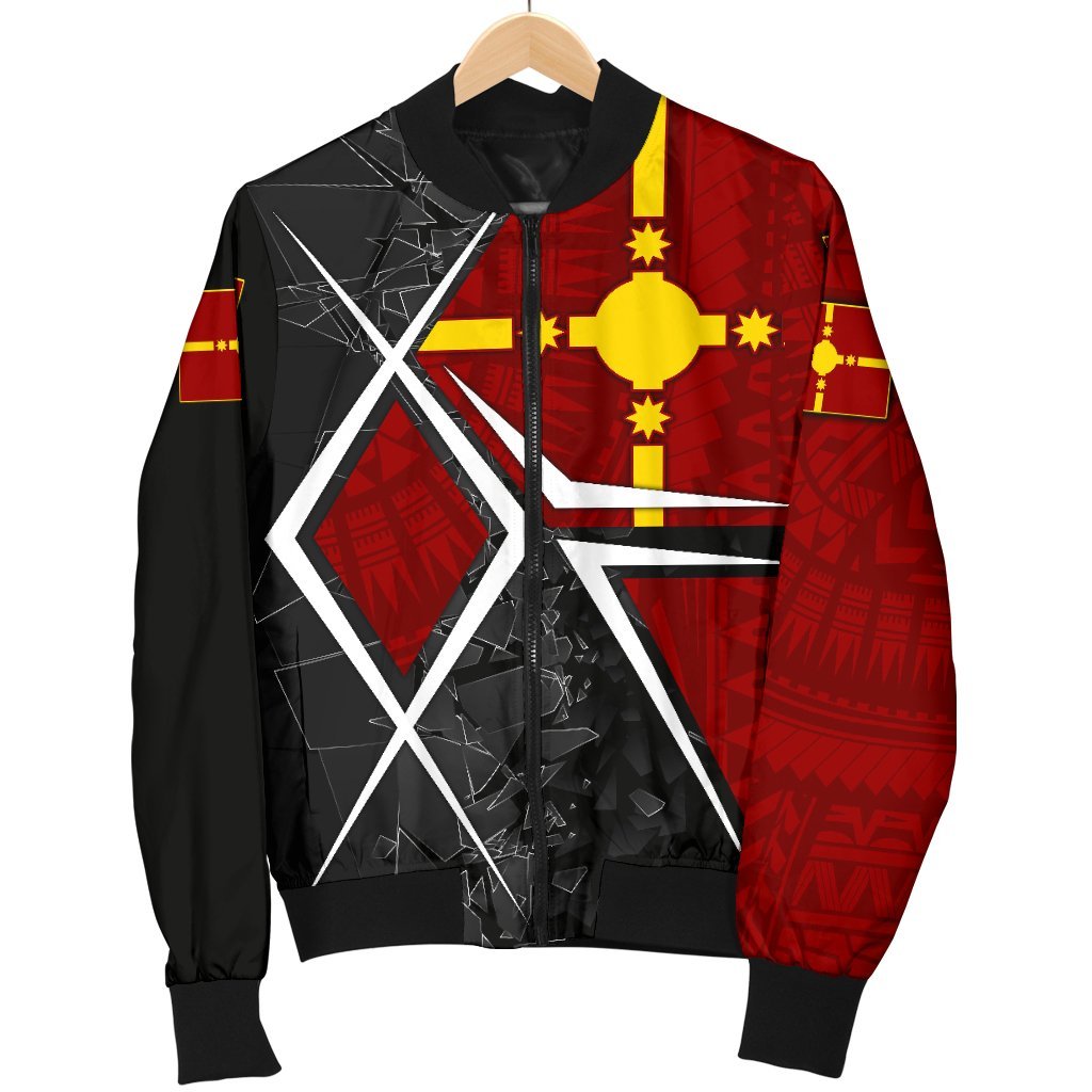 Rotuma Polynesian Bomber Jacket - Rotuman Flag - Polynesian Pride