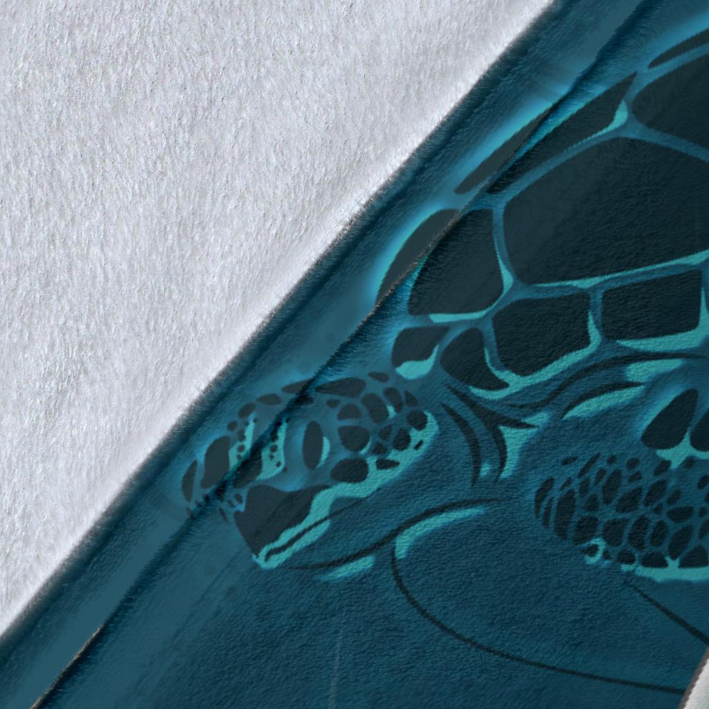 Hawaii Turtle Yinyang Premium Blanket - Polynesian Pride