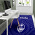 Guam Area Rug - Guam Seal With Polynesian Tattoo Style (Blue) - Polynesian Pride