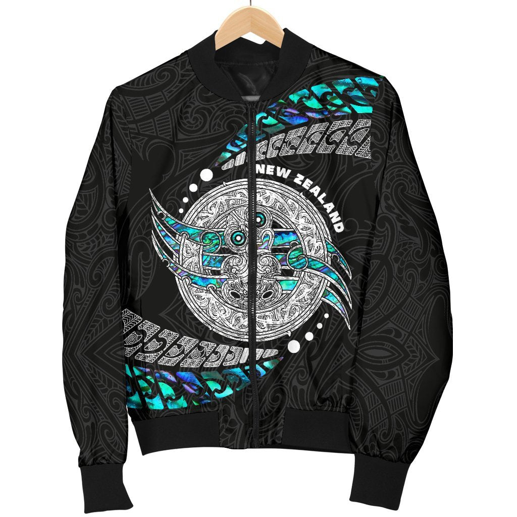 Maori New Zealand Women's Bomber Jacket Hei Tiki Sport Style - Polynesian Pride