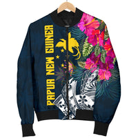 Papua New Guinea Men's Bomber Jacket - Summer Vibes - Polynesian Pride