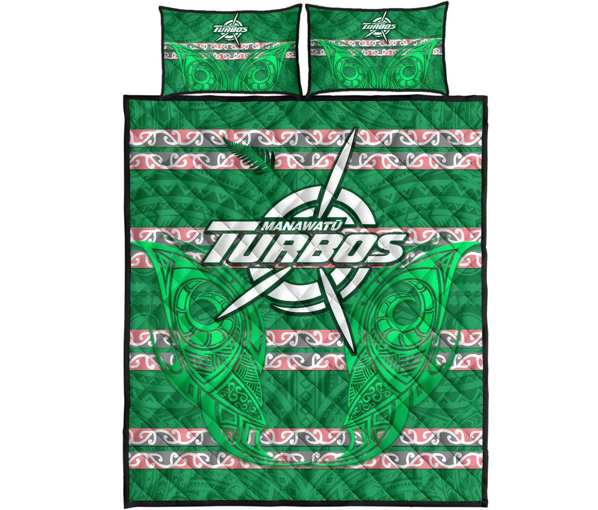 Manawatu Turbos Quilt Bed Set Maori Vibes - Polynesian Pride