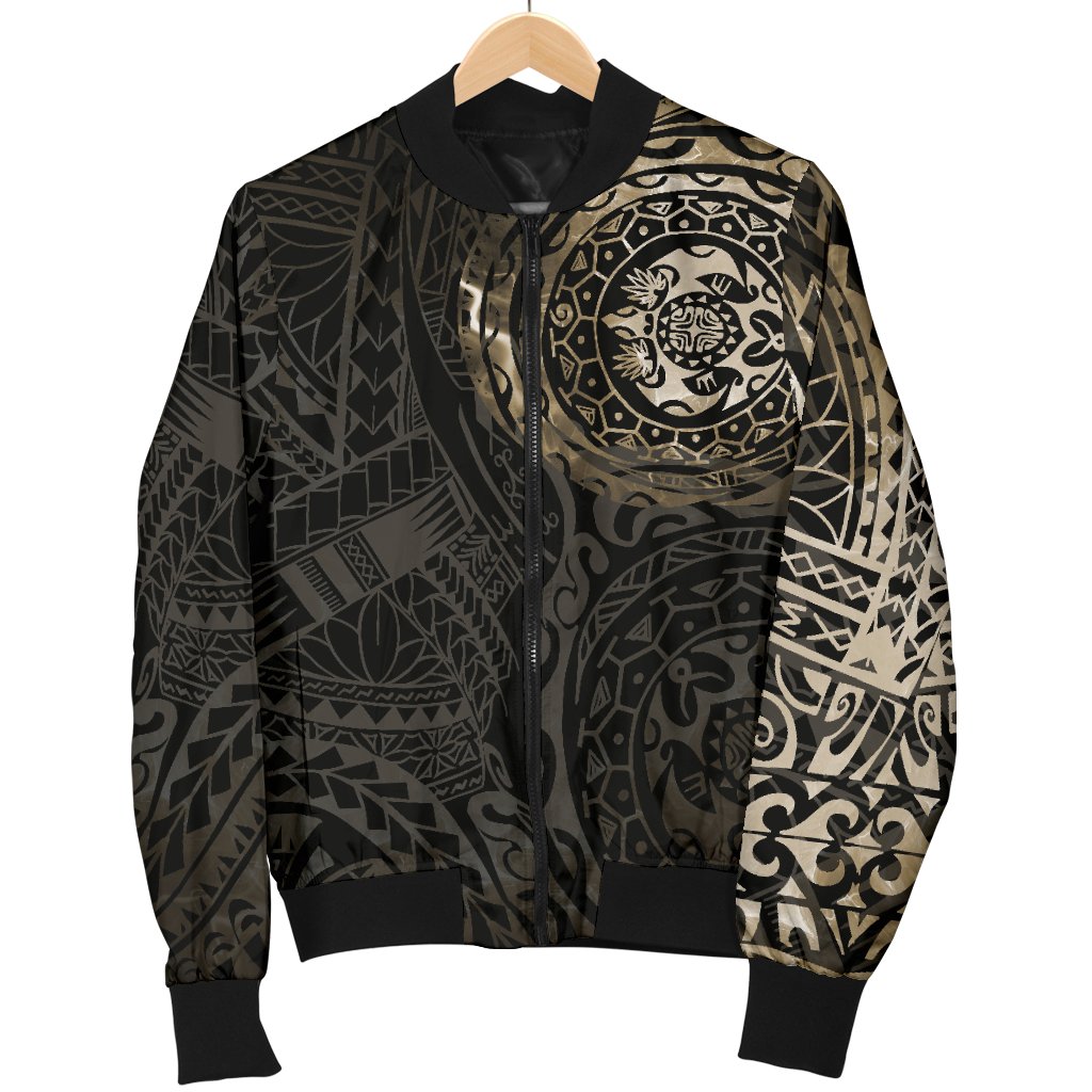 Polynesian Tattoo Style Men's Bomber Jacket New - Polynesian Pride