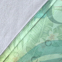 Hawaii Plumeria Premium Blanket - Polynesian Pride