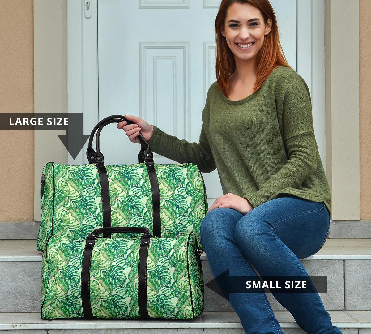 Tropical Leaves Jungle Monstera Leaf Hawaii Travel Bag - Polynesian Pride