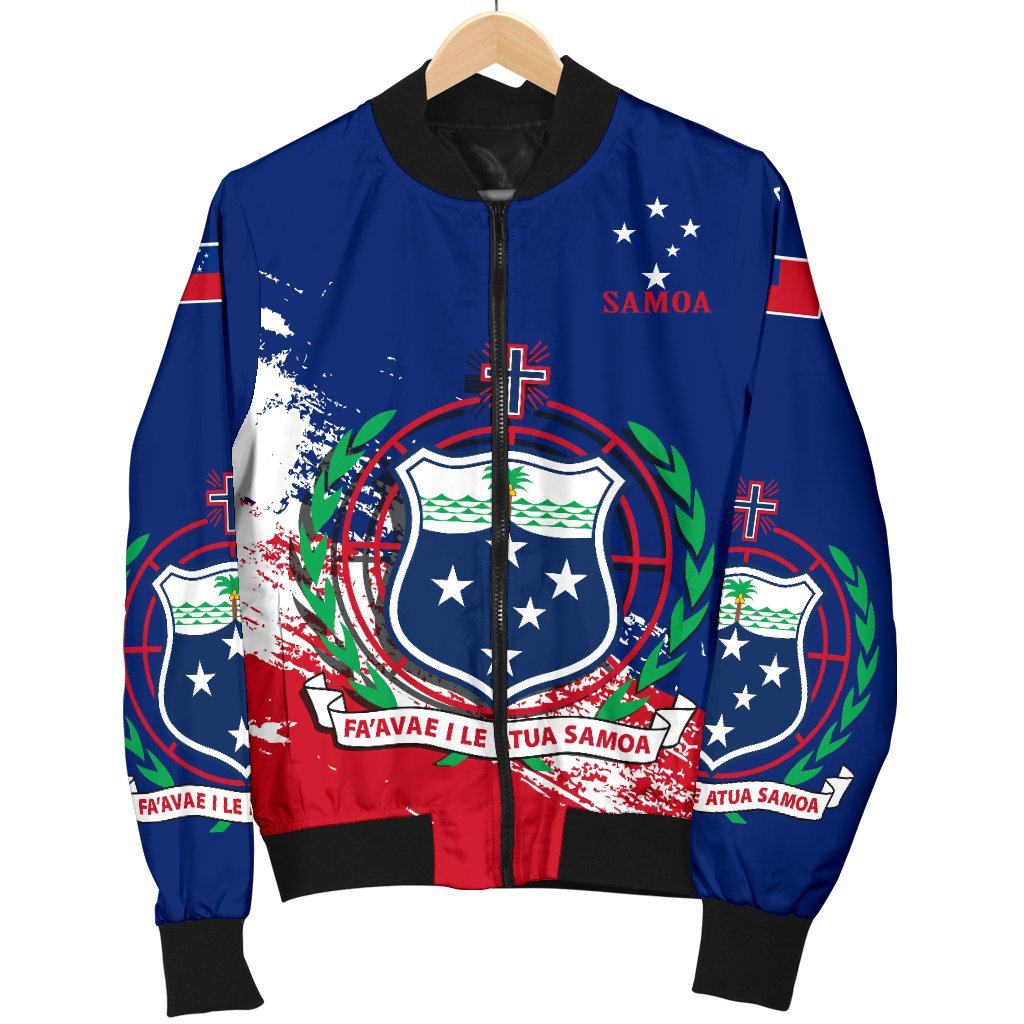Samoa Special Men's Bomber Jacket - Polynesian Pride