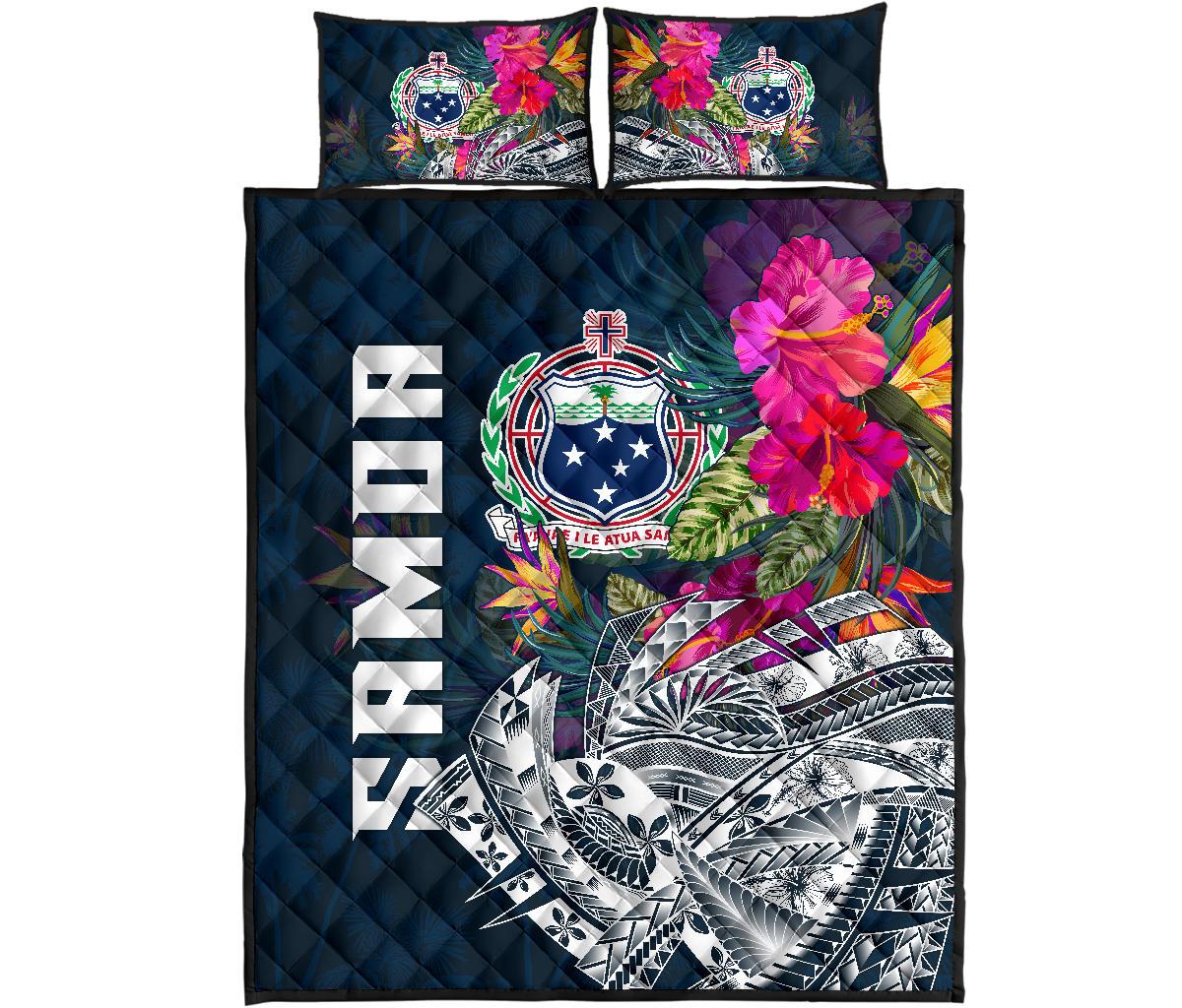 Samoa Quilt Bed Set - Samoan Summer Vibes - Polynesian Pride