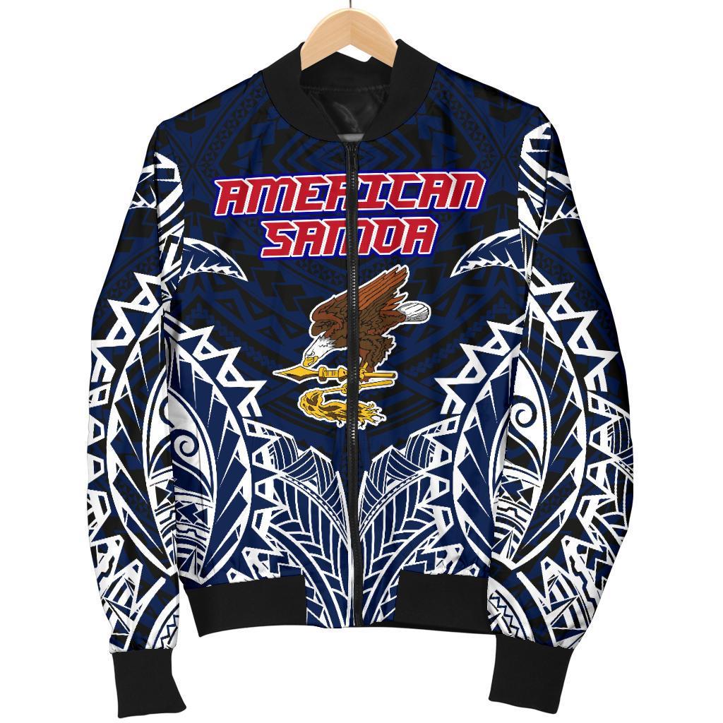 American Samoa Premium Men's Bomber Jacket - Polynesian Pride