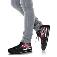 Hawaii King Flag High Top Shoe - Polynesian Pride