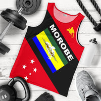Papua New Guinea Men's Tank Top - Morobe Province Red - Polynesian Pride