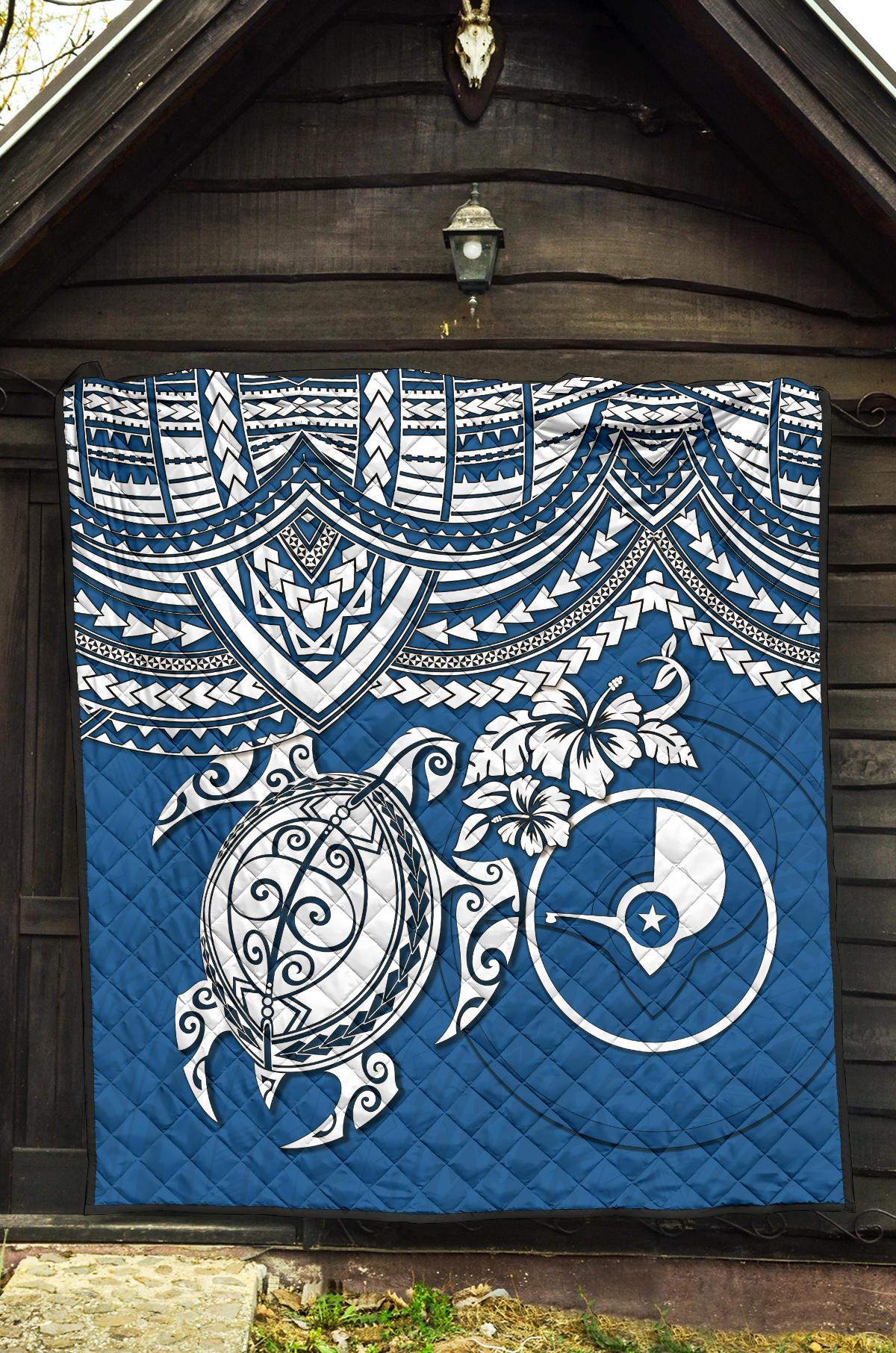 Yap Polynesian Premium Quilt - Polynesian Turtle - Polynesian Pride