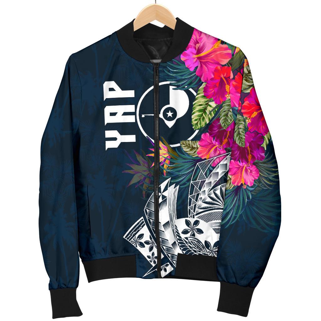 YAP Men's Bomber Jacket - YAP Summer Vibes - Polynesian Pride