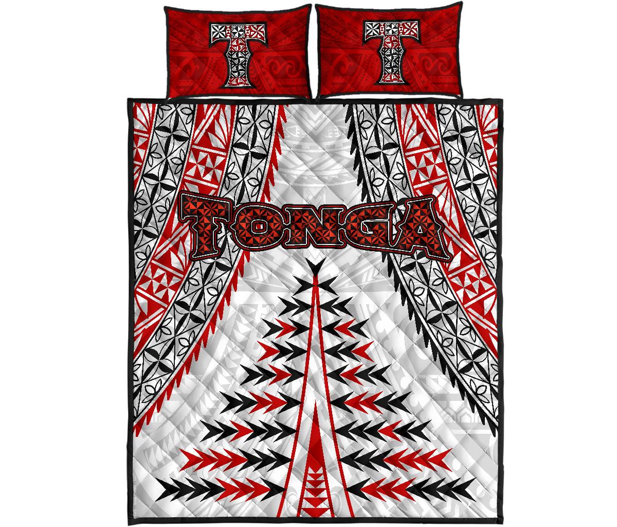 Tonga Quilt Bed Set - Tonga Polynesian Pattern - Polynesian Pride