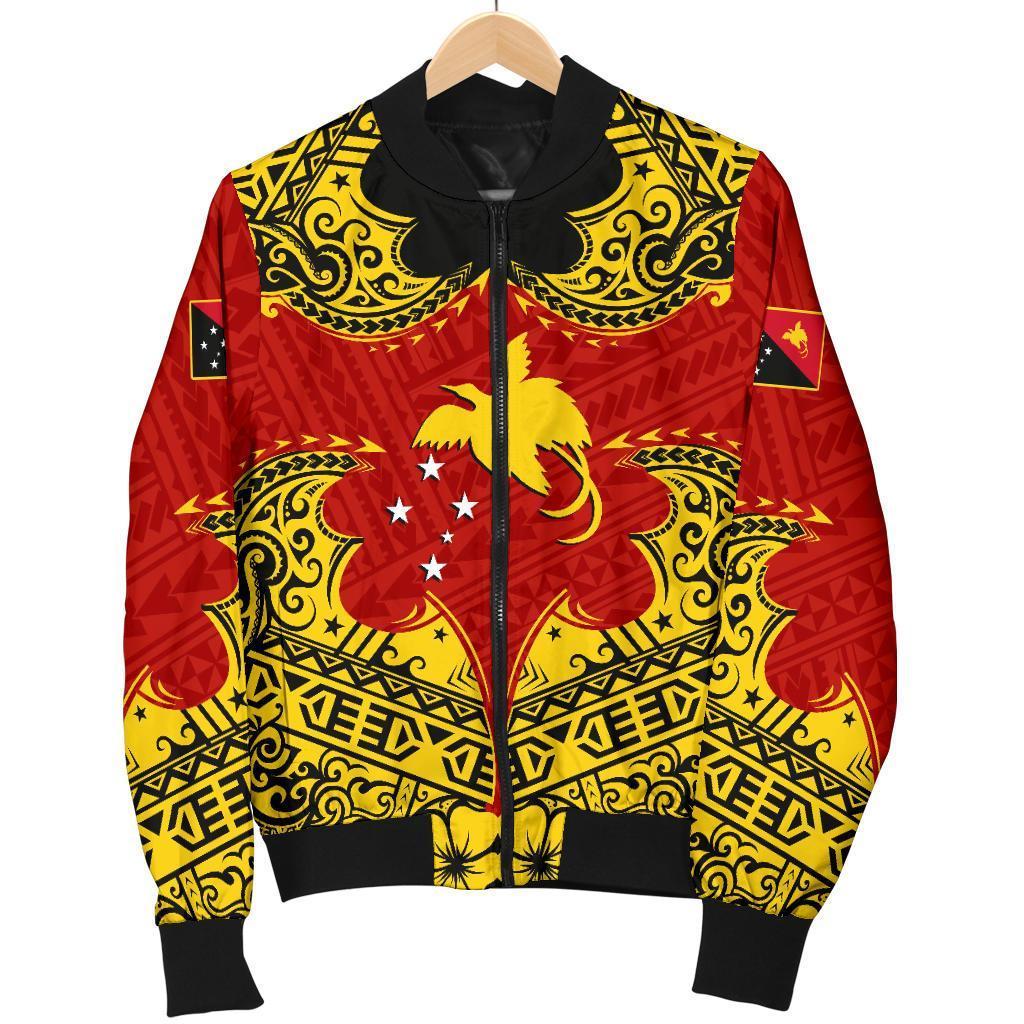 Papua New Guinea Men's Bomber Jacket Melanesia - Polynesian Pride