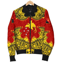 Papua New Guinea Men's Bomber Jacket Melanesia - Polynesian Pride