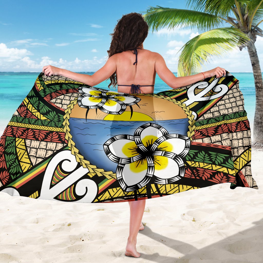 Hawaii Plumeria Pattern Limited Sarong - Polynesian Pride