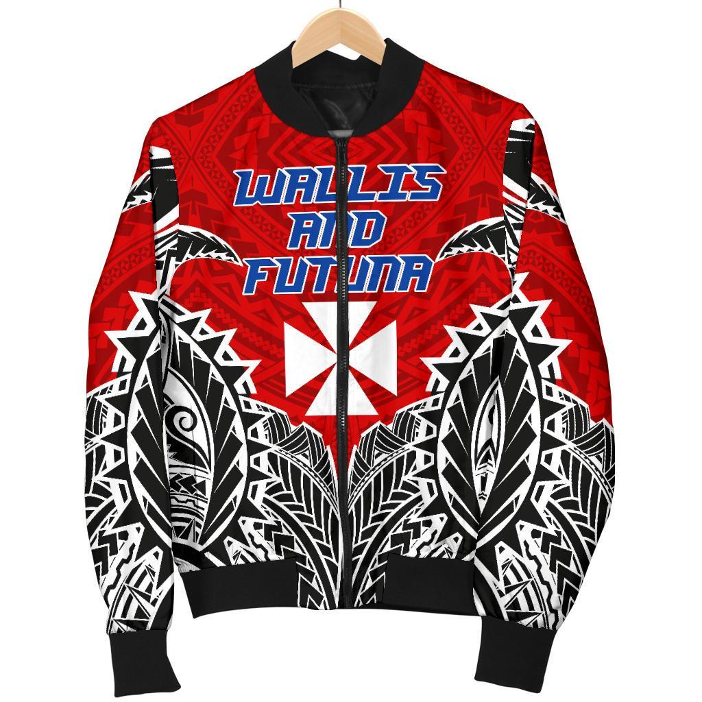 Wallis And Futuna Premium Men's Bomber Jacket - Polynesian Pride
