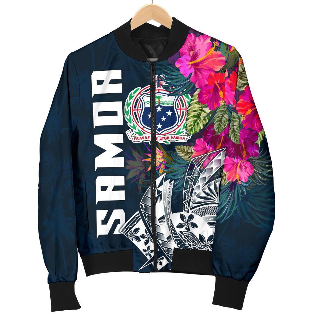 Samoa Men's Bomber Jacket - Samoan Summer Vibes - Polynesian Pride