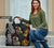 Vanuatu Travel Bag - Custom Personalised Seal Spiral Polynesian Patterns - Polynesian Pride