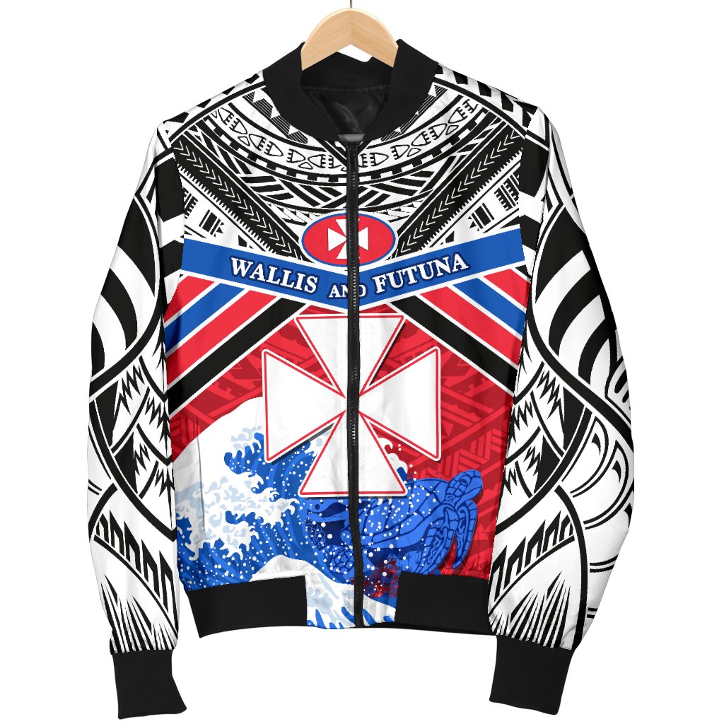 Wallis and Futuna Rugby Men Bomber Jacket Spirit - Polynesian Pride