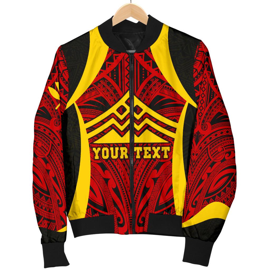 Hawaii Custom Personalised Men's Bomber Jacket - Protect Mauna Kea - Polynesian Pride
