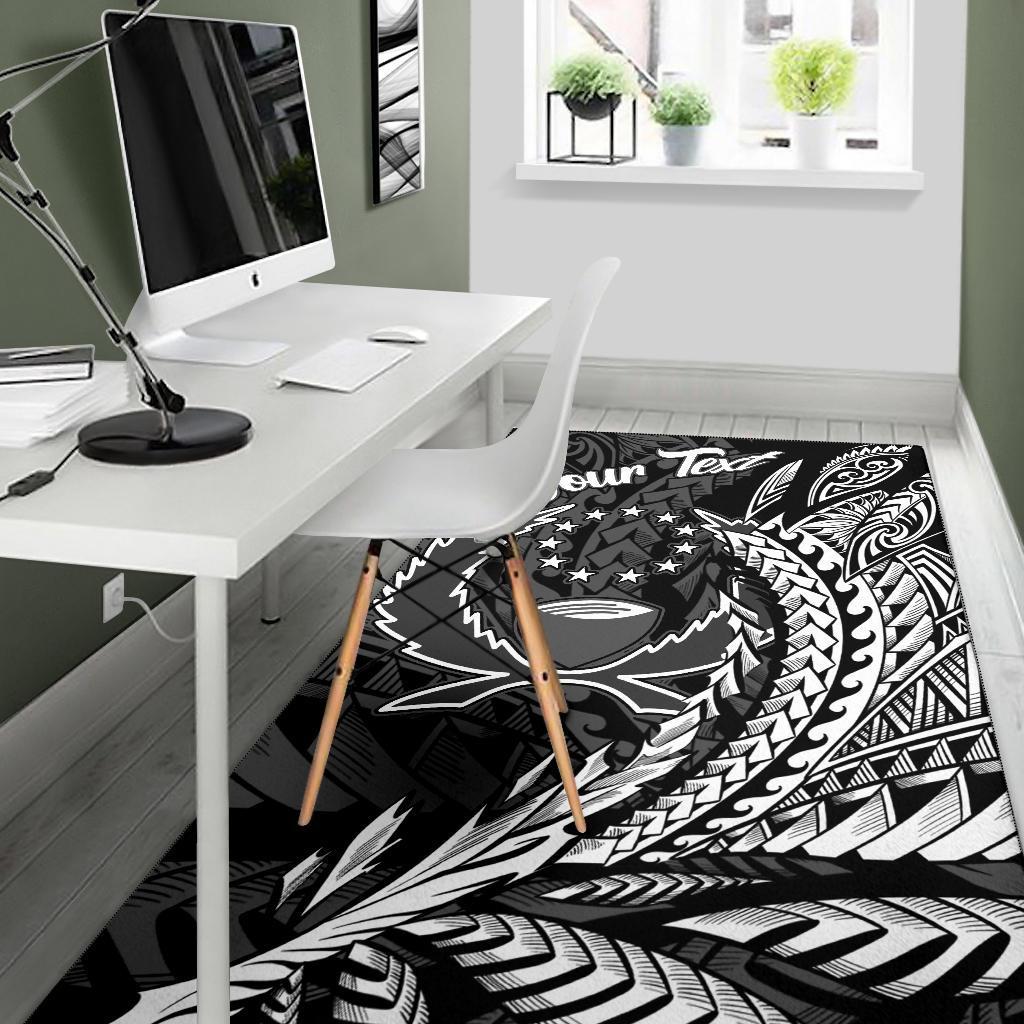 Pohnpei State Area Rug - Custom Personalised Wings Style - Polynesian Pride