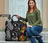 Chuuk State Travel Bag - Custom Personalised Seal Spiral Polynesian Patterns - Polynesian Pride