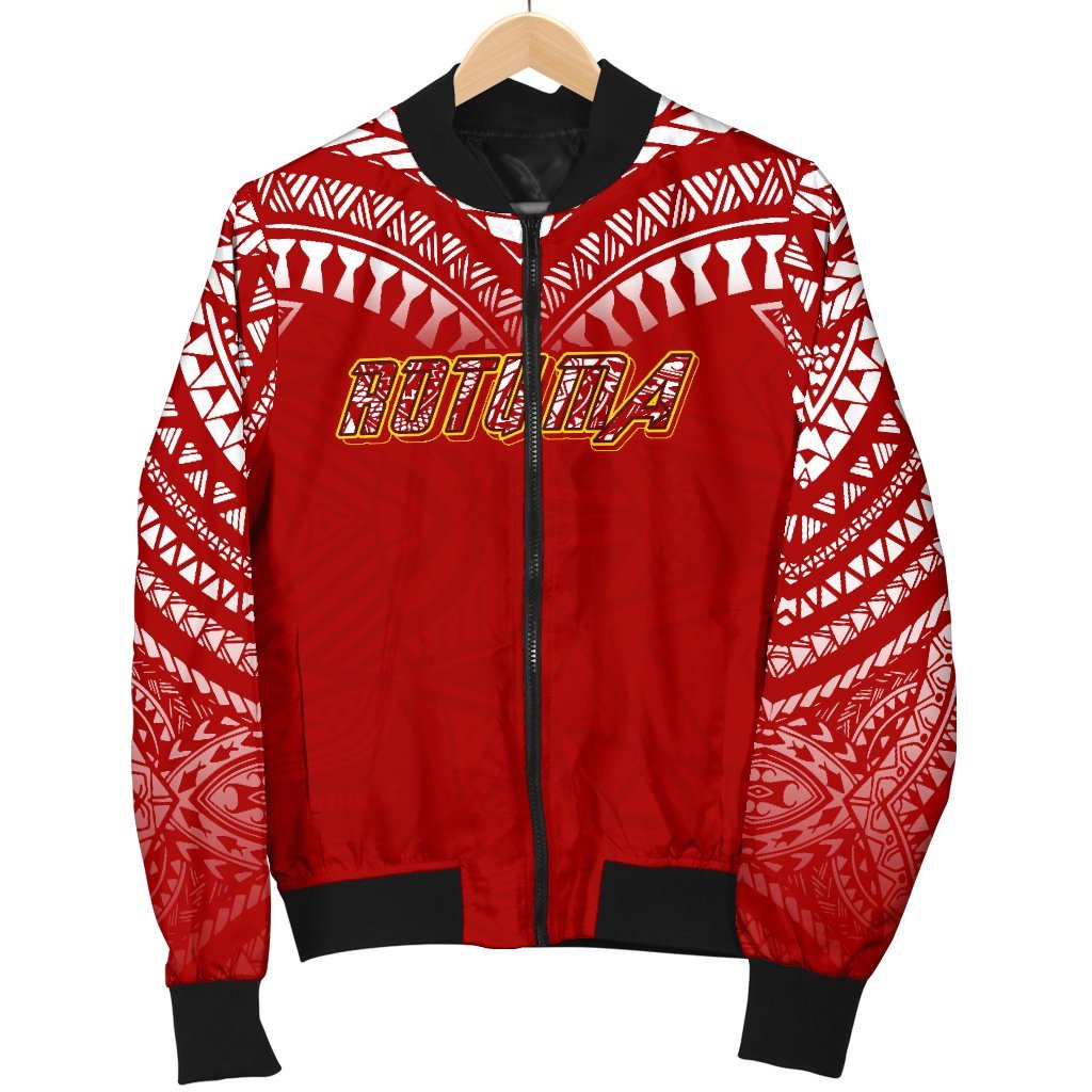 Rotuma Men's Bomber Jacket Melanesian Style - Polynesian Pride