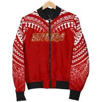 Rotuma Men's Bomber Jacket Melanesian Style - Polynesian Pride