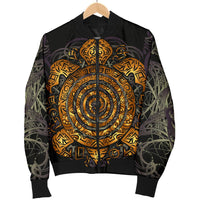 Polynesian Bomber Jacket - Sea Turtle Gold - Men - Polynesian Pride