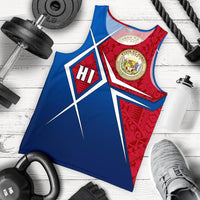 Polynesian Hawaii Men's Tank Top - Hawaii Seal Blue - Polynesian Pride