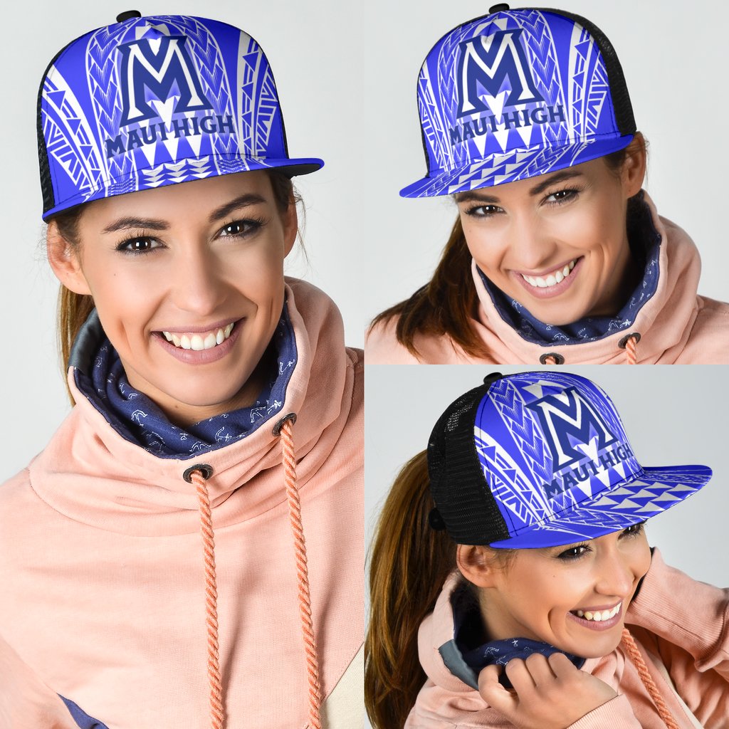 Hawaii - Maui High Trucker Hat - AH - Polynesian Pride