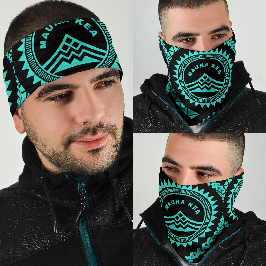 Hawaiian Mauna Kea Turquoise Bandana 3 - Pack - Polynesian Pride